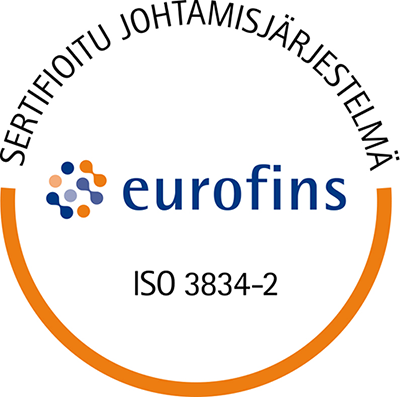 ISO 3834-2 sertifikaatti